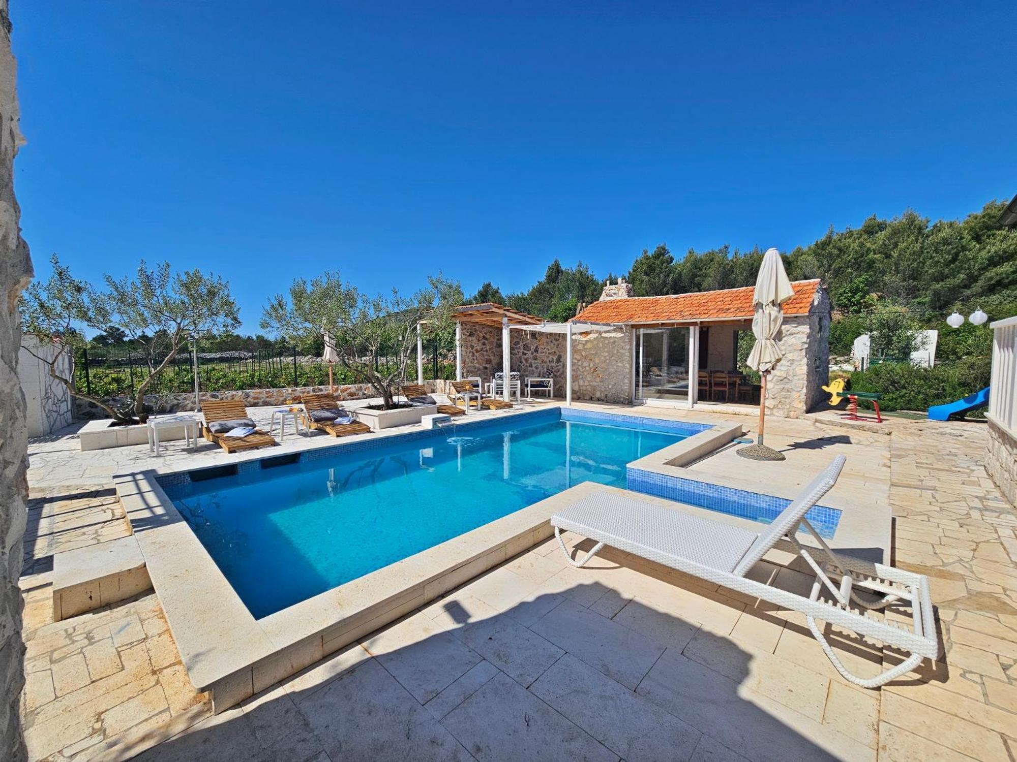 Flamingo - House With Private Pool Βίλα Gornji Seget Εξωτερικό φωτογραφία