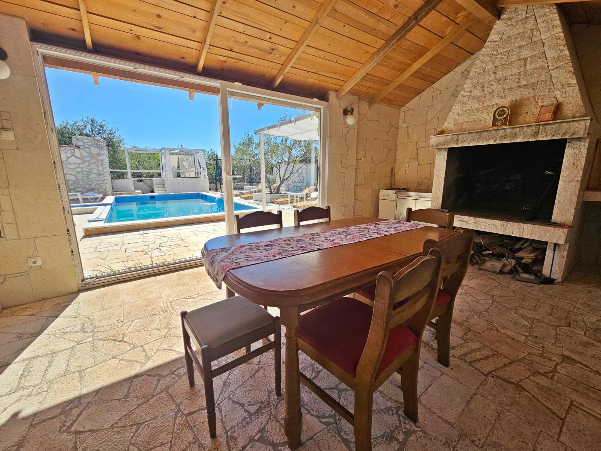 Flamingo - House With Private Pool Βίλα Gornji Seget Εξωτερικό φωτογραφία